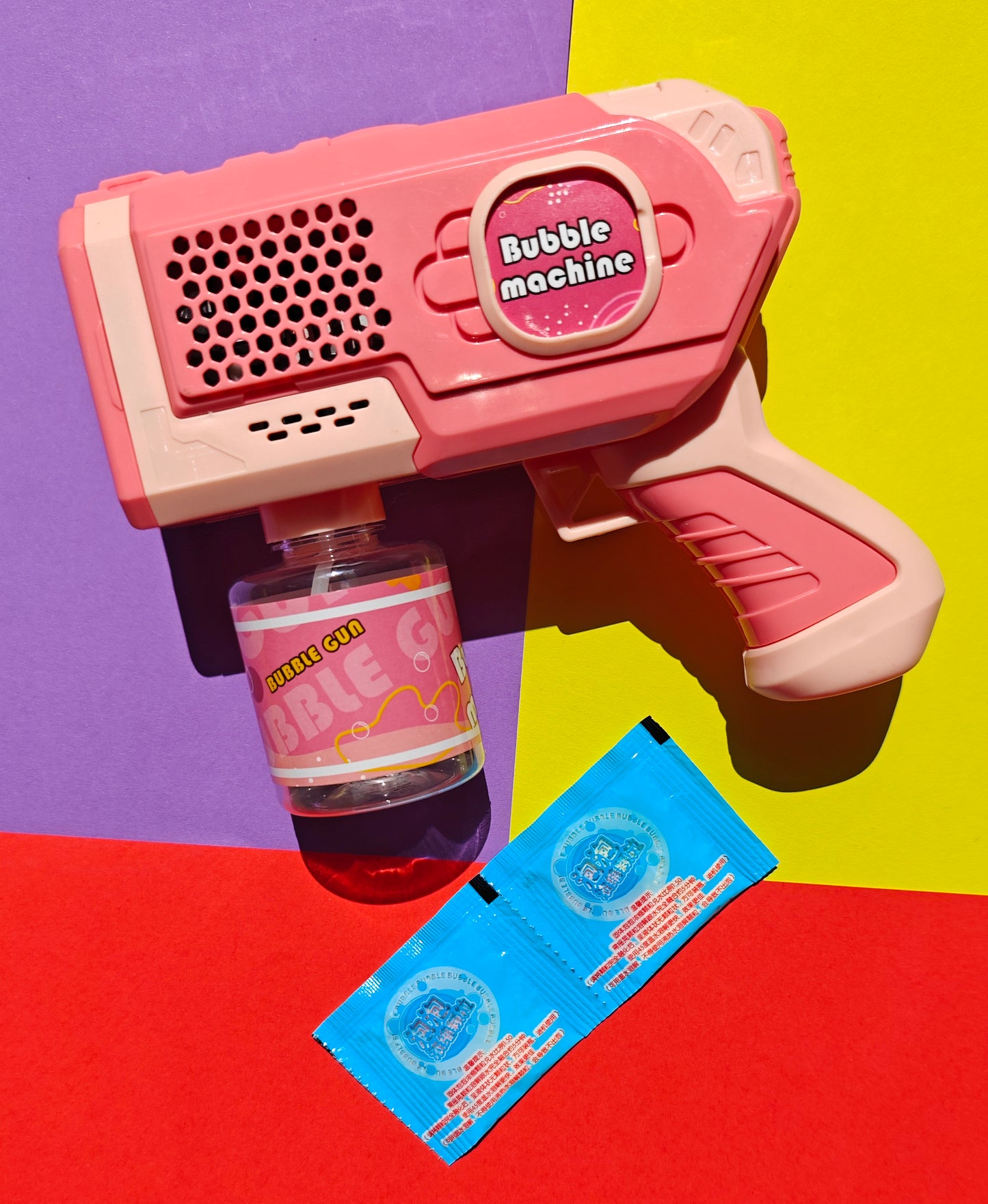 BUBBLE GUN READY TO BLOW