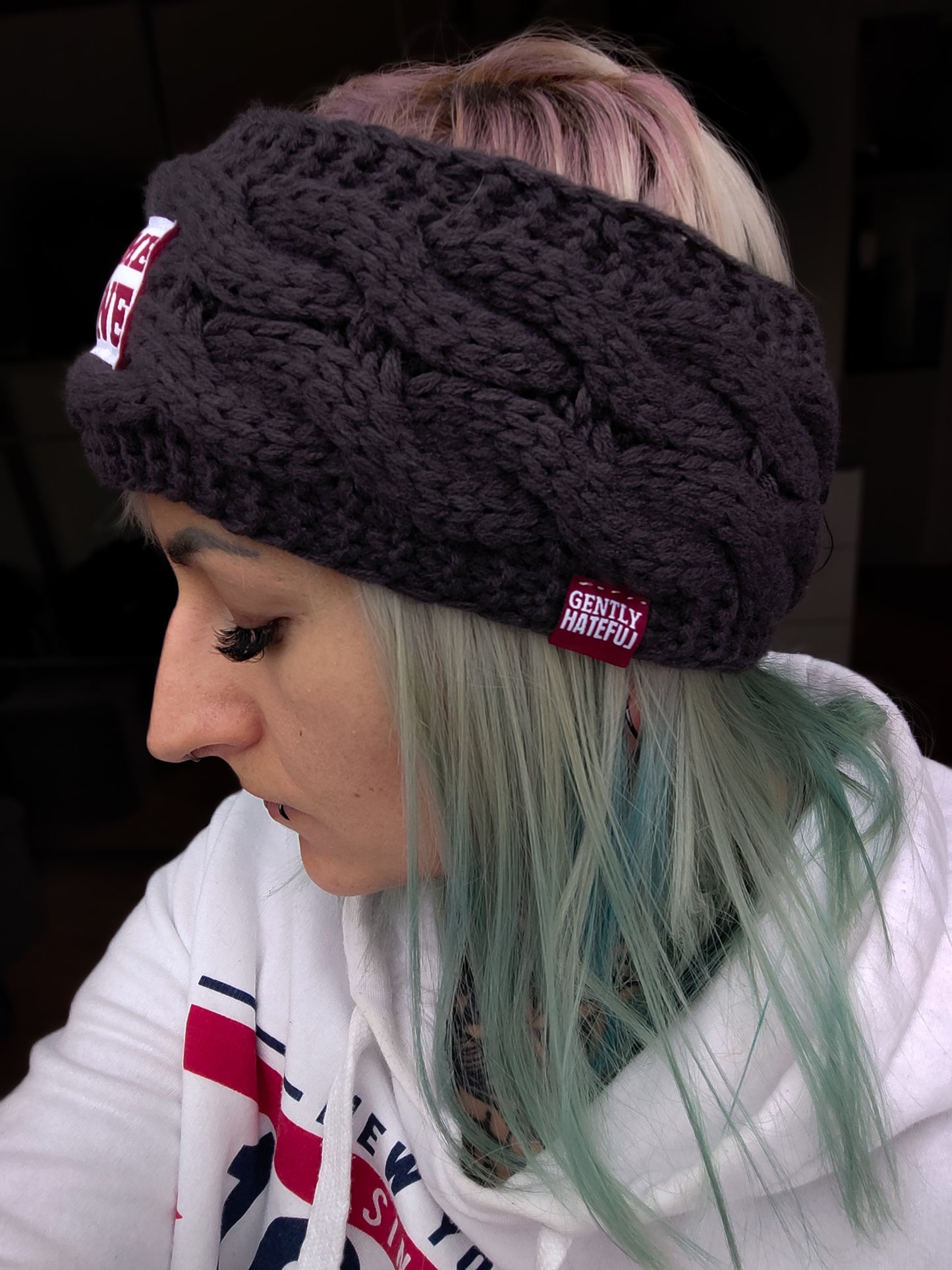 Headband LEAVE ME ALONE