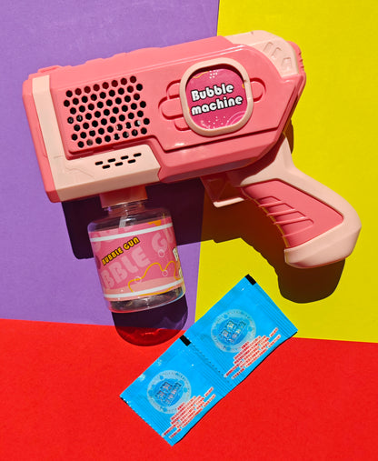 BUBBLE GUN READY TO BLOW