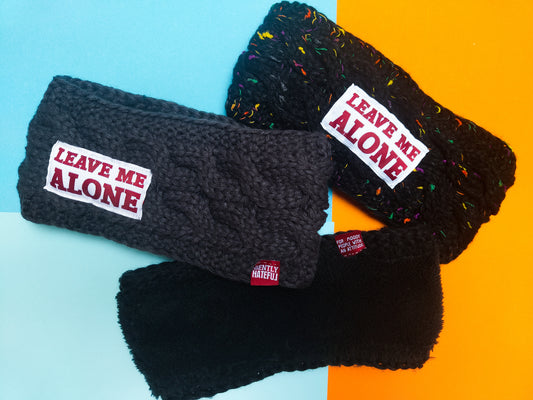 Headband LEAVE ME ALONE