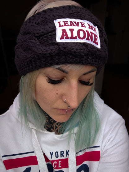 Headband LEAVE ME ALONE